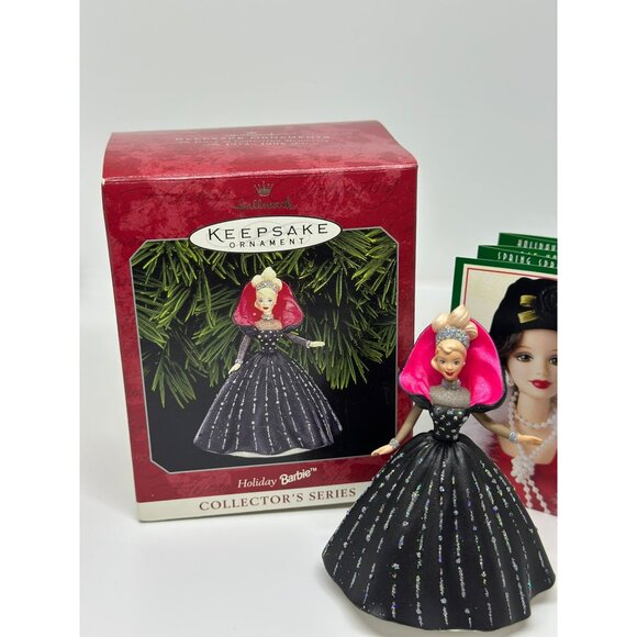 Hallmark Keepsake Collector’s Series 1998 Holiday Barbie #6 New Original Box - Picture 4 of 5